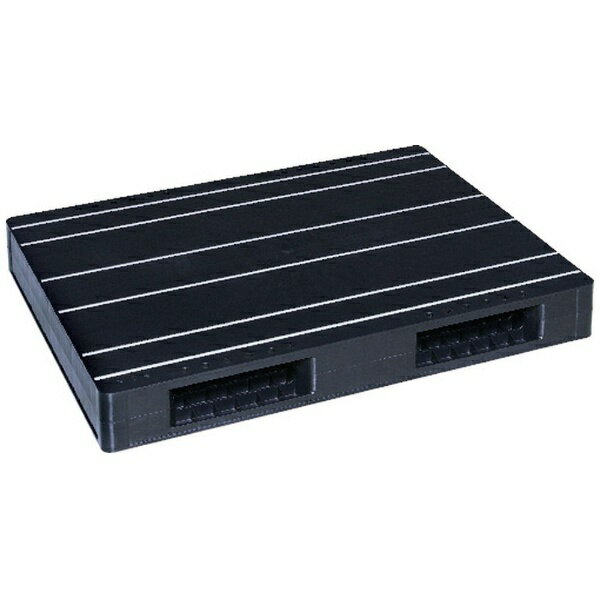 乐天商城 - 岐阜プラスチック工業｜Gifu Plastic Industry リス リサイクルパレット 597263 JCK−R2・090120両面二方差し自動倉庫対応ブラック PALJCKR2090120PPBK