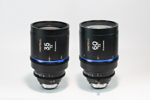 LAOWA｜ラオワ Proteus 2X Anamorphic 2Lens Bundle (35mm 60mm) Blue (Feet) PL/EF【受注生産品】 PRO35MM-60MM-T2-BL-PLEF