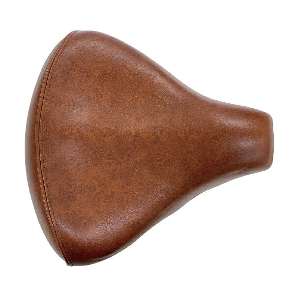 NOGUCHI｜野口 大型鋲付きテリーサドル(長さ24cm/幅24cm/座面厚み10cm/ブラウン)11...