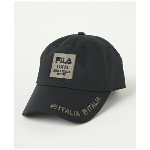 フィラゴルフ｜FILA GOLF メンズ 体感−10℃キャップ（Fサイズ：頭回り58cm/ブラック） 743912【返品交換不可】