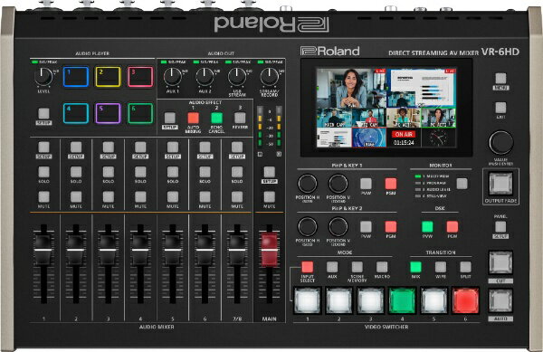 ローランド｜Roland AVミキサー Direct streaming AV Mixer VR-6HD