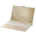 VAIO｜バイオ ノートパソコン VAIO F16 サテンゴールド VJF16190211N 16.0型 /Windows11 Home /intel Core i7 /メモリ：16GB /SSD：512GB /Office HomeandBusiness /2023年6月モデル