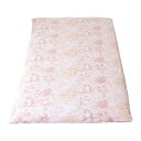 小栗|OGURI 【敷ふとんカバー】 綿100% シングルロングサイズ ボタニカルフラワー カレリア(105×215cm) ピンク 233087-16