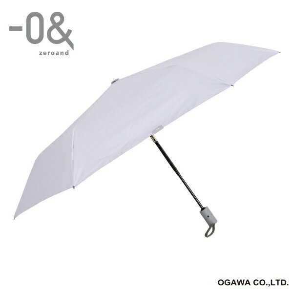 小川｜Ogawa 折りたたみ傘 自動開閉 -0＆（ゼロアンド） トワイライトパープル LDB-C-55WJP-PPU [晴雨兼用傘 /55cm]
