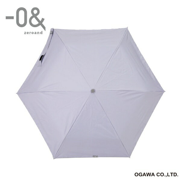 小川｜Ogawa 折りたたみ傘 自動開閉 -0＆（ゼロアンド） トワイライトパープル LDB-C-55WJP-PPU [晴雨兼用傘 /55cm]