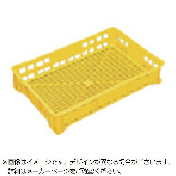 岐阜プラスチック工業｜Gifu Plastic Industry リス トレーコンテナーT−33 238623 黄 T33