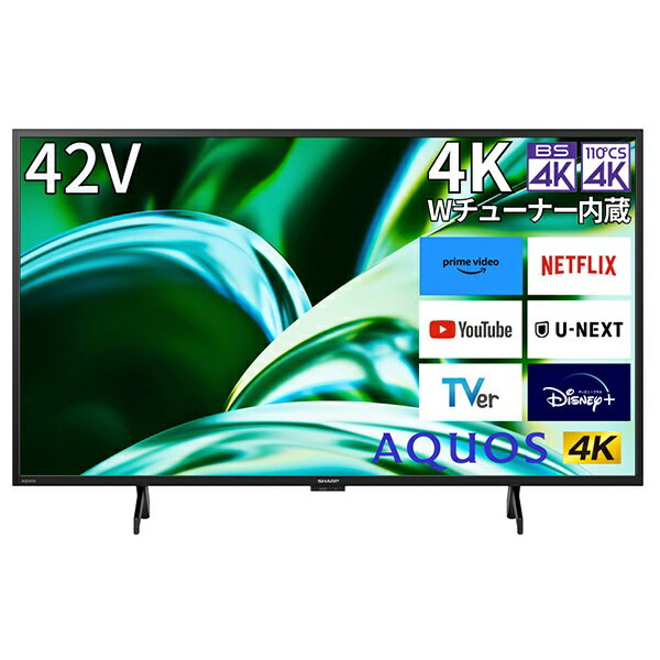 シャープ｜SHARP 液晶テレビ AQUOS アクオス 4T-C42FL1 [42V型 /Bluetooth対応 /4K対応 /BS・CS 4Kチューナー内蔵 /YouTube対応]