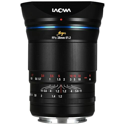 SONY - LAOWA｜ラオワ カメラレンズ Argus 28mm F1.2 FF Sony FE [ソニーE /単焦点レンズ]【キャンセル不可】