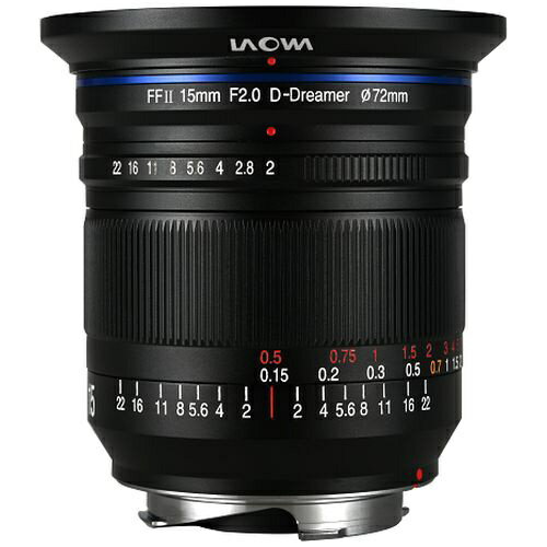 LAOWA｜ラオワ カメラレンズ 15mm F2 Zero-D LM [ライカM /単焦点レンズ]