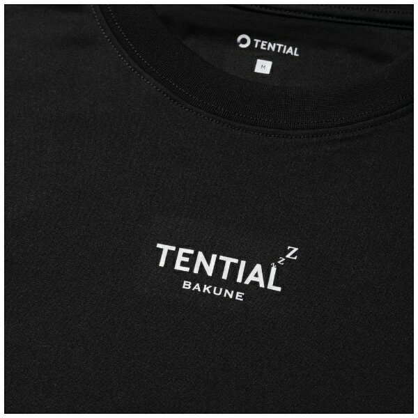 【エントリーで最大2万ポイント当たる｜1/20まで】 TENTIAL｜テンシャル Dry（ドライ） トップス（長袖）_23SS（Sサイズ） BAKUNE（バクネ） ブラック 3