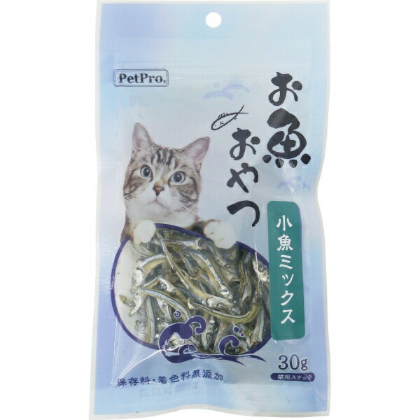 ペットプロジャパン｜PetPro 猫用お魚おやつ 小魚ミックス 30g 1