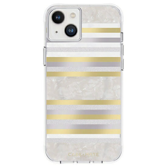 CASEMATE�å������᡼�� iPhone 14 Plus Pearl Stripes w ������ �ѡ��� CM049272