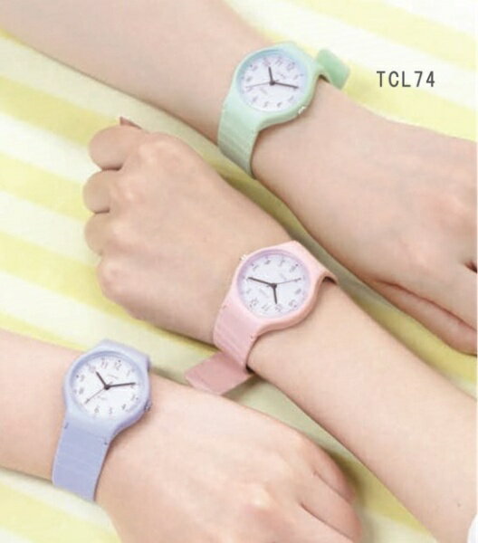 サンフレイム｜SUNFLAME カラフルウォッチ ブラウン TCL74-BR