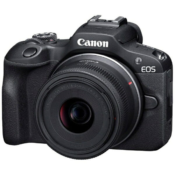 CANON｜キヤノン EOS R100 RF-S18-45 IS STMレンズキット ミラーレス一眼カメラ ブラック [ズームレンズ]
