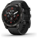 GARMIN|ガーミン スマートウォッチ epix Pro(エピックス プロ)(Gen 2)47mm Sapphire Ti Carbon Gray DLC Black 010-02803-52【Suica対応】