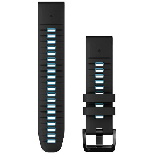 GARMIN｜ガーミン QuickFit 22mm GARMIN（ガーミン） Black/Cirrus Blue 010-13280-05
