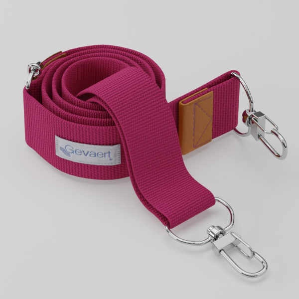 AREA｜エアリア スマホショルダーストラップ 「ゲパルト」 平ベルト ゲパルト ピンク MS-SSTR30-PK