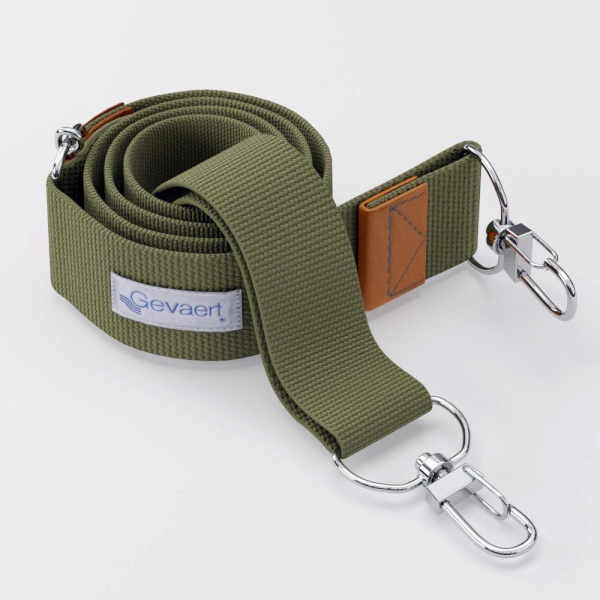 AREA｜エアリア スマホショルダーストラップ 「ゲパルト」 平ベルト ゲパルト カーキ MS-SSTR30-KH