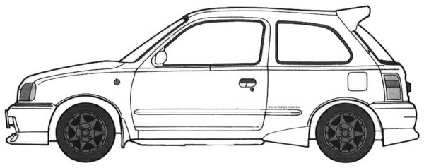 フジミ模型｜FUJIMI 1/24 ID295 NISSAN MARCH (K11型) NISMOパーツ付き 【代金引換配送不可】
