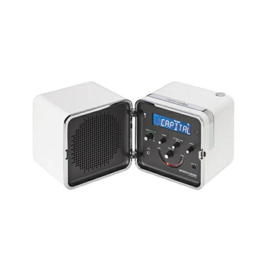 BRIONVEGA｜ブリオンベガ ブルートゥーススピーカー radio.cubo White Snow TS522D+S 50-BN-J [Bluetooth対応]