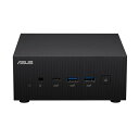 ASUS｜エイスース デスクトップパソコン ExpertCenter PN64 ブラック PN64-S3301AD モニター無し /intel Core i3 /メモリ：8GB /SSD：256GB /2023年6月モデル