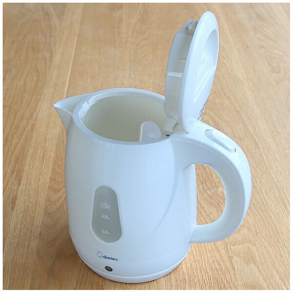 �ɥ�ƥå���dretec �ŵ����ȥ� Prom�֥ץ���ס�1.0L�� �ۥ磻�� PO-160WT [1.0L]