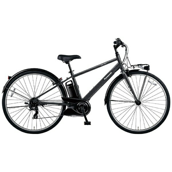 【エントリーで2倍pt(5/20まで)】 パナソニック｜Panasonic 【eバイク】電動アシスト自転車 ベロスター Velo-Star ミッドナイトブラック BE-ELVS775 [700C（スポーツ） /7段変速]【キャンセル・返品不可】【b2307】 【代金引換配送不可】