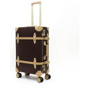 シフレ|siffler 機内持ち込み トランクキャリー(Sサイズ) EURASIA(ユーラシア) ブラウン/アイボリー EUR3112-44