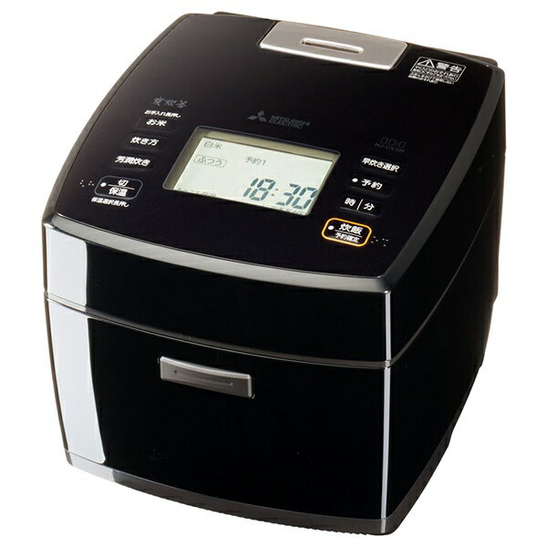 三菱電機｜Mitsubishi Electric 炊飯器 炭炊釜 黒曜（こくよう） NJ-VX10F-B [5.5合 /IH]のサムネイル