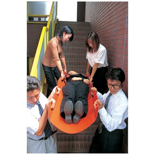 安達紙器工業｜Adachishiki Kogyo 緊急用簡易担架レスキューボード スタンダード仕様（3つ折り）