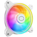 クーラーマスター｜COOLER MASTER ケースファン 120mm /2050RPM MasterFan MF120 Halo2 ホワイト MFL-B2DW-21NP2-R2