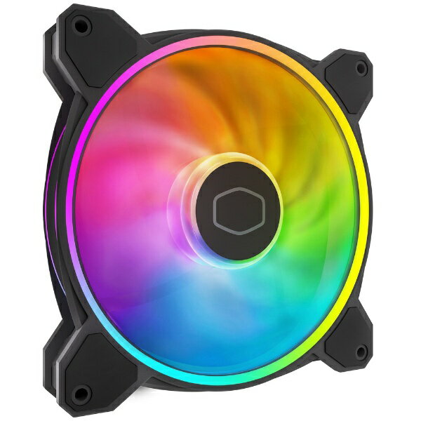 クーラーマスター｜COOLER MASTER ケースファン [140mm /1600RPM] MasterFan MF140 Halo2 ブラック MFL-B4DN-16NP2-R2