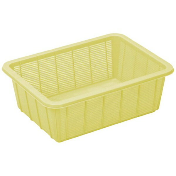 新輝合成｜SHINKIGOSEI TONBO アシスト抗菌角ざる深3イエロー 03074