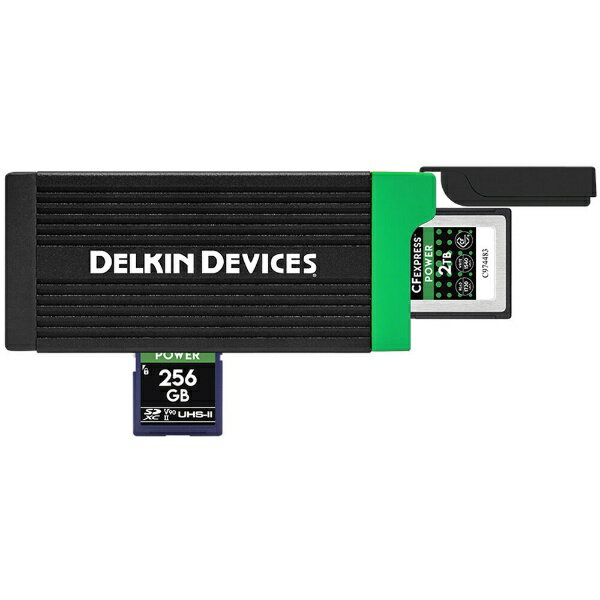 デルキンデバイス｜DELKIN DEVICES DDREADER-56 USB 3.2 CFexpress Type B / SD UHS-II カードリーダ DELKIN DEVICES