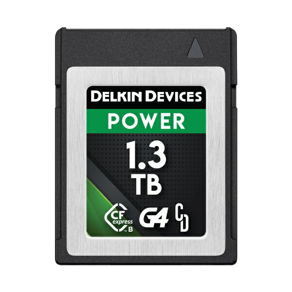 fLfoCXbDELKIN DEVICES POWER CFexpress Type B G4J[h 1.3TB Œ᎝x 1490MB/s DELKIN DEVICES DCFXBP13TG4