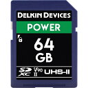 デルキンデバイス|DELKIN DEVICES POWER SD UHS-II(U3/V90)メモリーカード 64GB DELKIN DEVICES DDSDG...