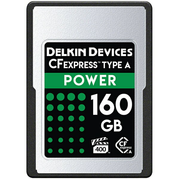 fLfoCXbDELKIN DEVICES POWER CFexpress Type A J[h 160GB VPG400 DELKIN DEVICES DCFXAPWR160 [160GB]