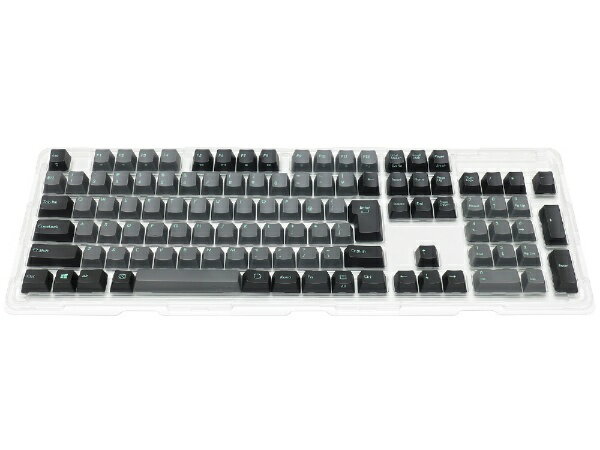 FILCO｜フィルコ 〔キーキャップ〕 Majestouch交換用 PBT2色成形 ASAGI×Gray 2 tone Keycap set 108キー 日本語配列 かななし FKCS108AGP2 2