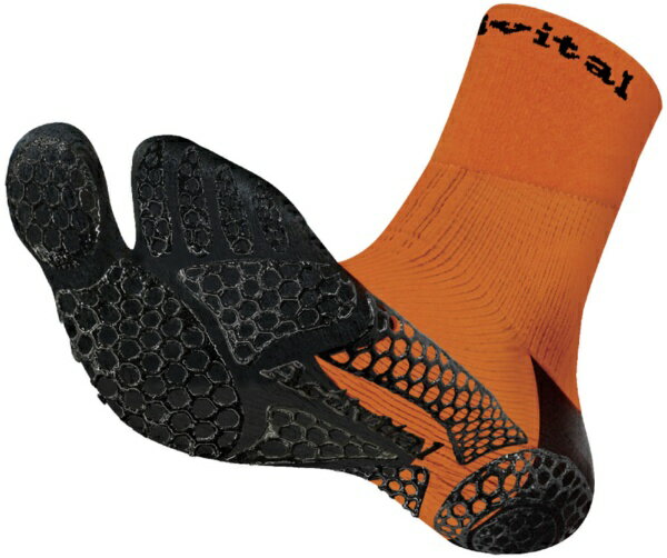 アクティバイタル｜Activital ユニセックス フットサポータープロ(L〜LLサイズ：26.0-29.0cm) オレンジ HRD1056(4.0)