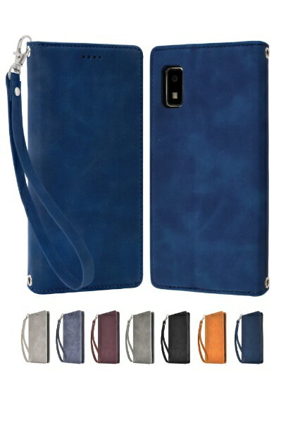 shizukawill｜シズカウィル AQUOS wish / wish2 手帳型 ケース アイファンデ2 Shizukawill（シズカウィル） インディゴブルー SHAQWIF2DB