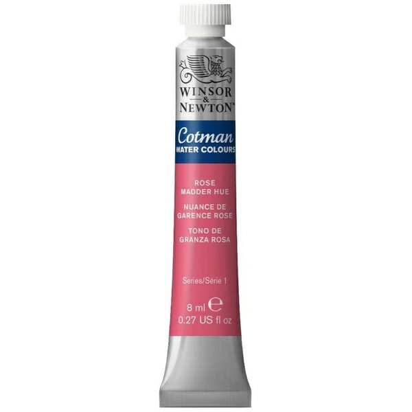 ウィンザー＆ニュートン｜WINSOR & NEWTON ウィンザー＆ニュートン　コットマンWC　8mL　580　ローズマダー　ヒュー 18901580