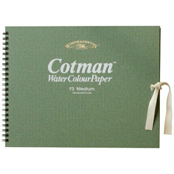 ウィンザー＆ニュートン｜WINSOR & NEWTON ウィンザー＆ニュートン コットマンスケッチブック 中目 F3（273x220mm／18枚） 19202003