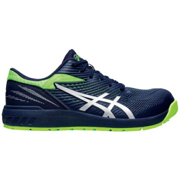 【エントリーで最大全額ポイント還元|12/11まで】 アシックス|asics アシックス ウィンジョブCP121 ピーコート×ピュアシルバー 22.5cm 12...