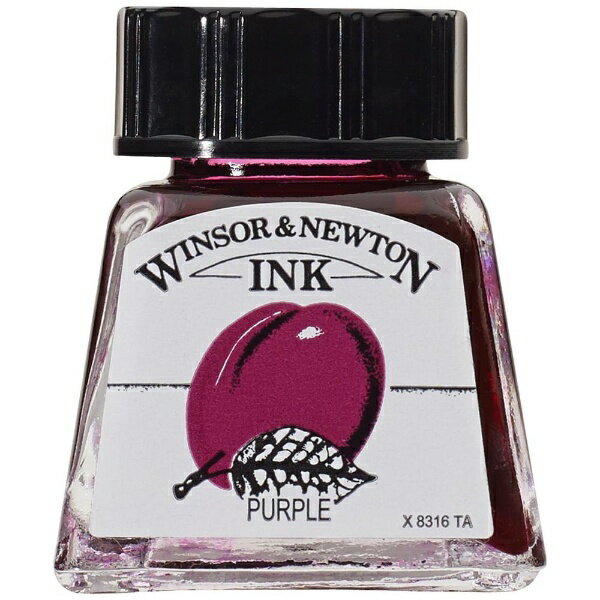 ウィンザー＆ニュートン｜WINSOR & NEWTON ウィンザー＆ニュートン ドローイングインク 14mL 542 パープル（964） 19501542