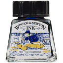 ウィンザー&ニュートン|WINSOR & NEWTON ウィンザー&ニュートン ドローイングインク 14mL 660 ウルトラマリン(969) 19501660