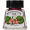 ウィンザー&ニュートン|WINSOR & NEWTON ウィンザー&ニュートン ドローイングインク 14mL 203 クリムソン(958) 19501203