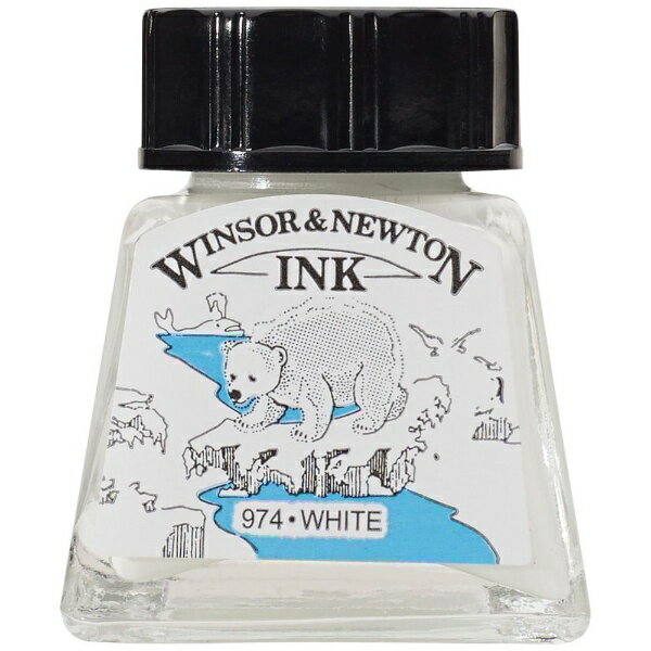 ウィンザー＆ニュートン｜WINSOR NEWTON ウィンザー＆ニュートン ドローイングインク 14mL 702 ホワイト（974） 19501702