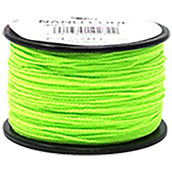 0.75mmの細さながら、引張強度が約17kgあるナノコード。軽くて強度が高い耐水性・耐久性に優れたブレードコード（平らな織紐）で、ポリエステルとナイロンが素材として使用されており、軽い上に強度が高く、紫外線・腐敗・カビへの耐性があります。...