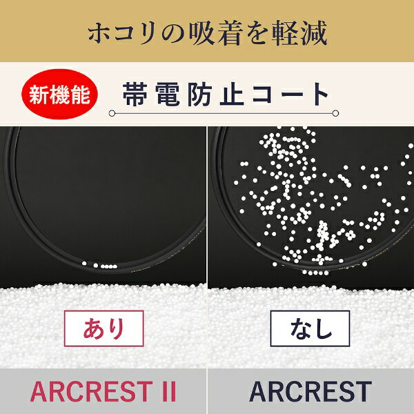 【エントリーで最大2万ポイント当たる｜4/23まで】 Nikon｜ニコン ARCREST II PROTECTION FILTER 62mm ARII-PF62 2