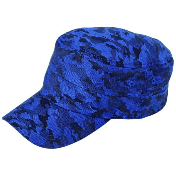 CUC｜シーユーシー HOP 9440-116-F カモフラキャップ 迷彩ブルー F
